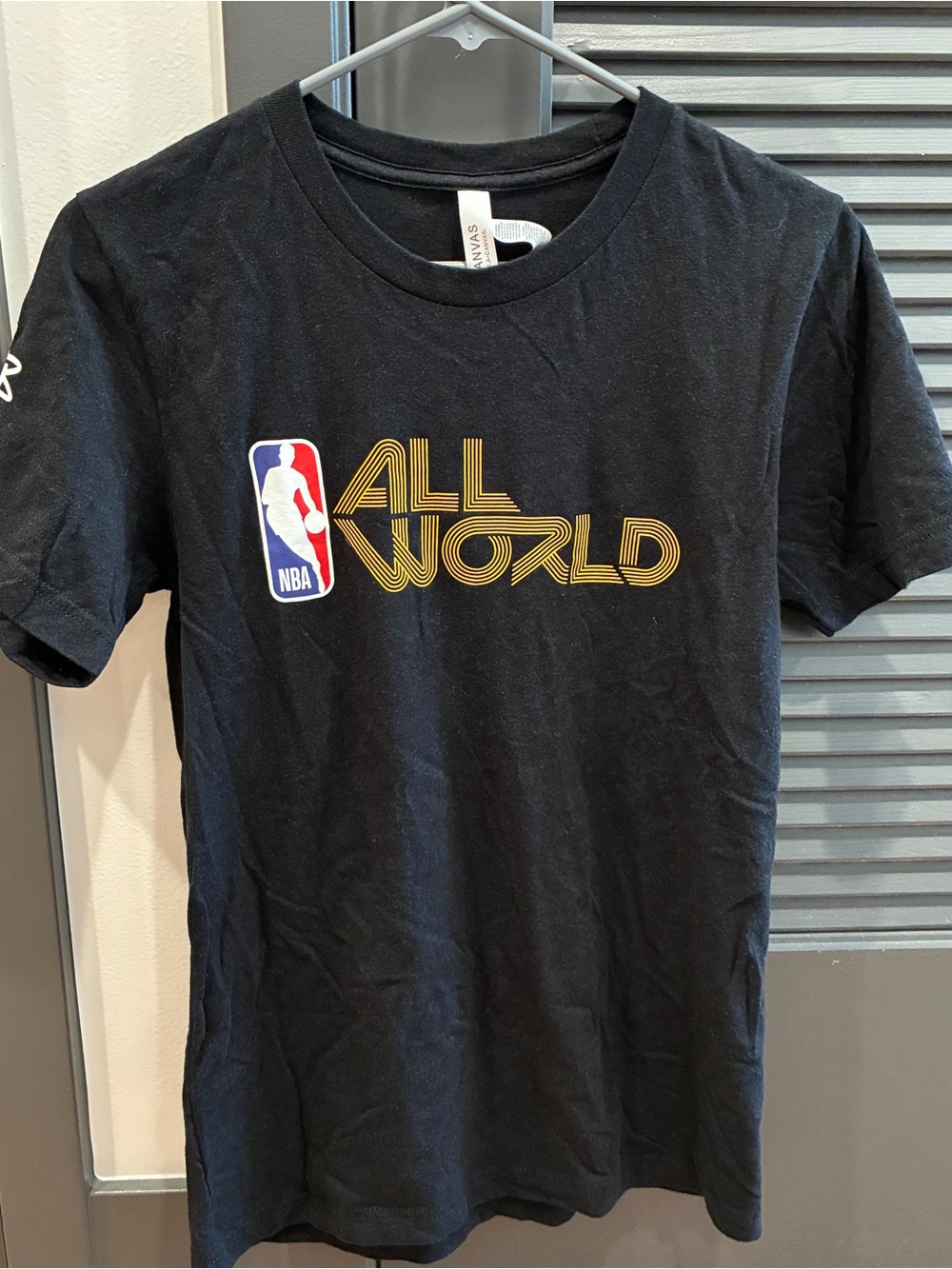 Rare NBA All World Black T-Shirt